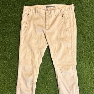 Zara Basic Women’s Beige Khaki corduroy Chino Pants